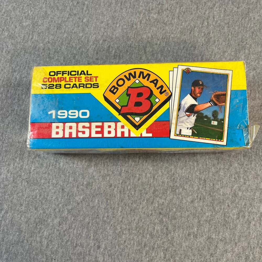 1990 Bowman Baseball Factory Sealed Official Complete Set (528 Cards)